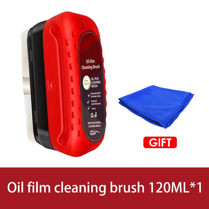 Automotive Glass Oil Film Remover Shining Mouse Windshield Cleaning Strong Decontamination Anti-Fog and Rainproof Car Cleaner